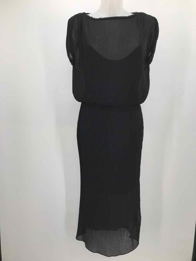 Bordeaux Black Size XS Long Sleeveless Dress