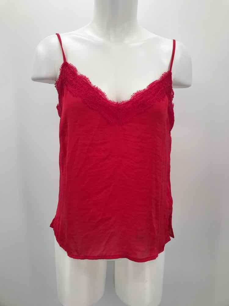 BP Pink Size Small Polyester Lace Tank Top