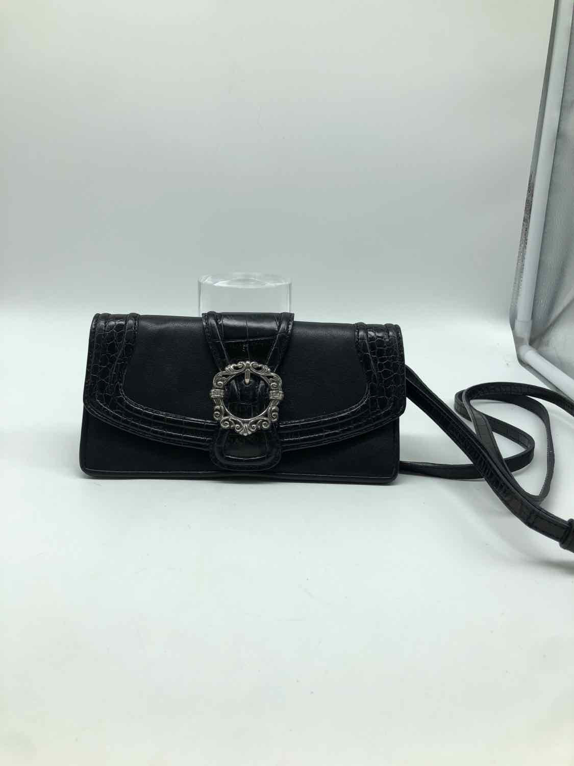 Brighton Black Wallet Crossbody