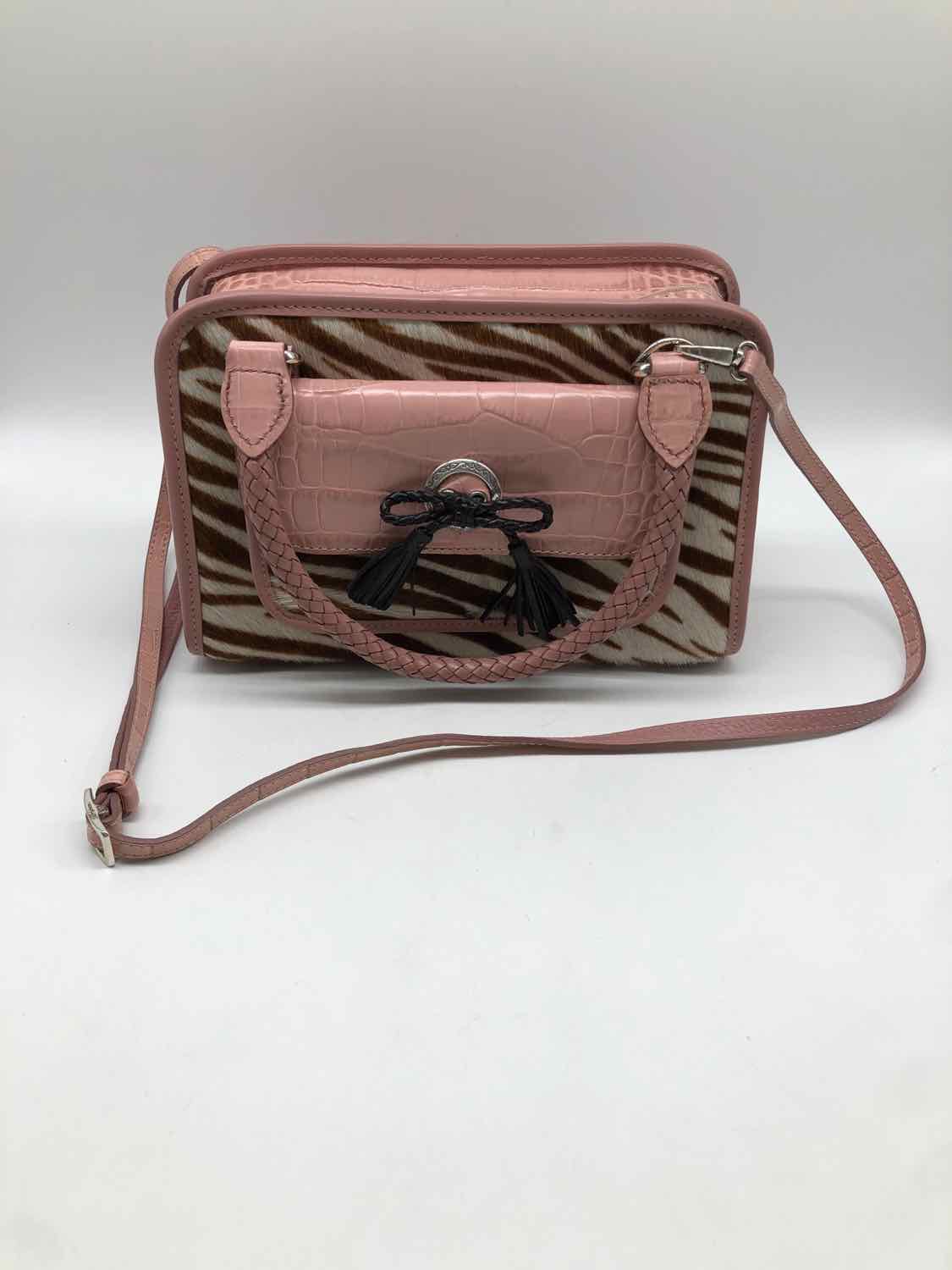 Brighton Pink Embellished Crossbody Crossbody