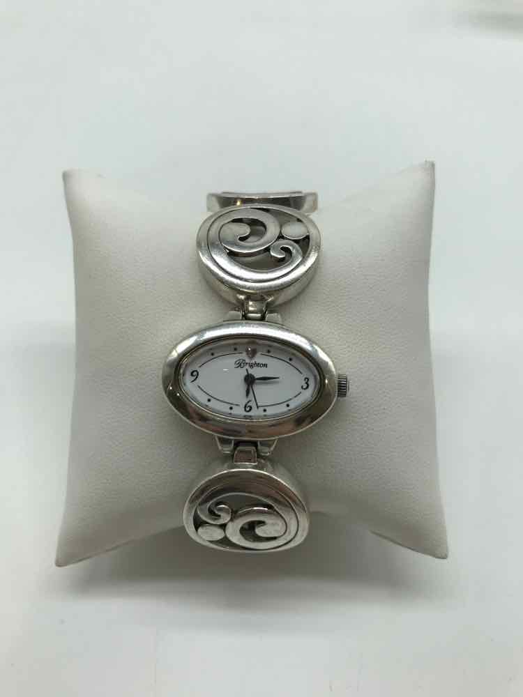 Brighton Silver Geometric Wristwatch