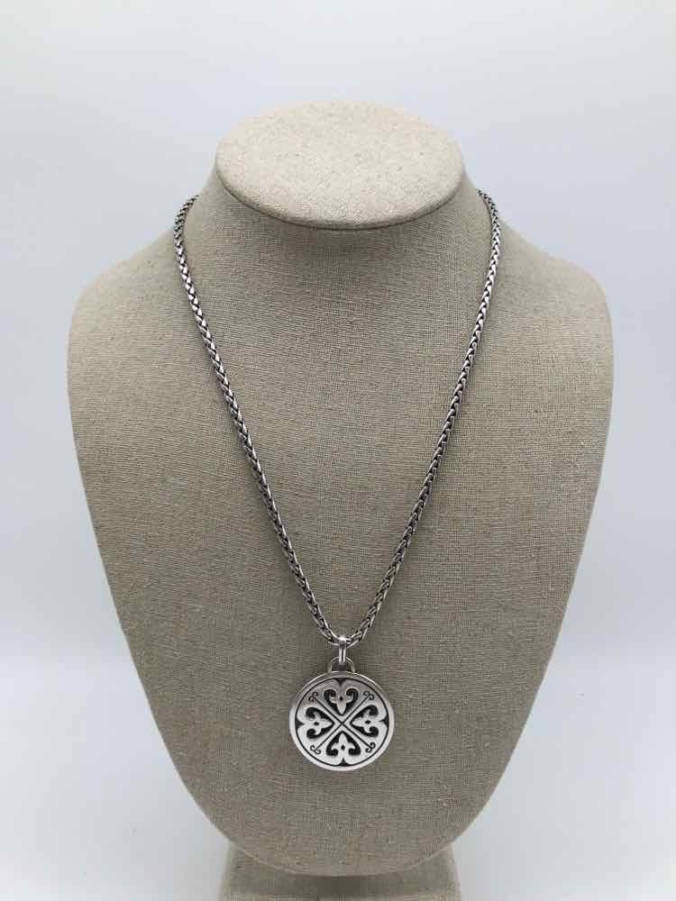 Brighton Silver Heart Pendant Necklace