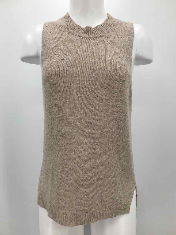 Brochu Walker Tan Size Small Knit Tank