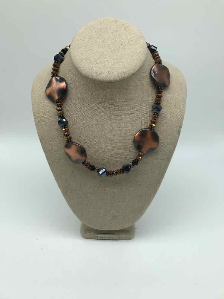 Brown Beaded Necklace