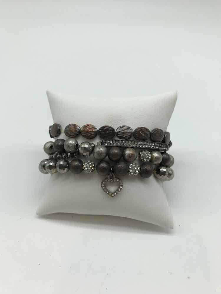 Brown Set Stretchy Bracelet