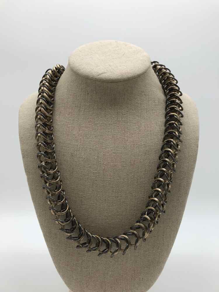 Brown Statement Chunky Necklace