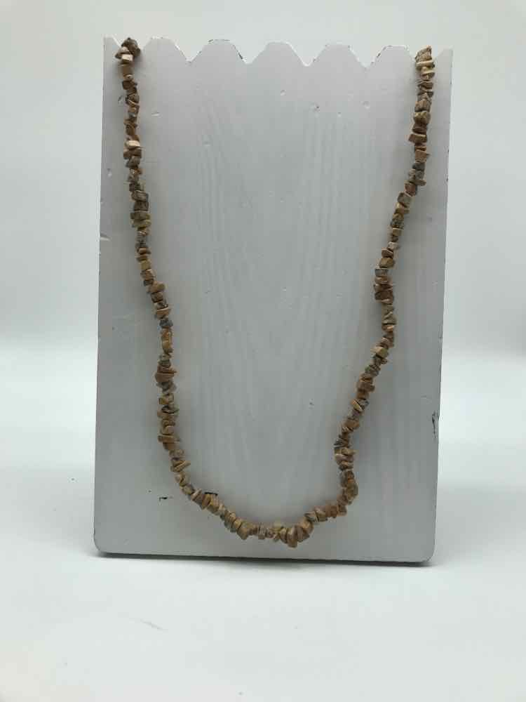 Brown Stone Necklace