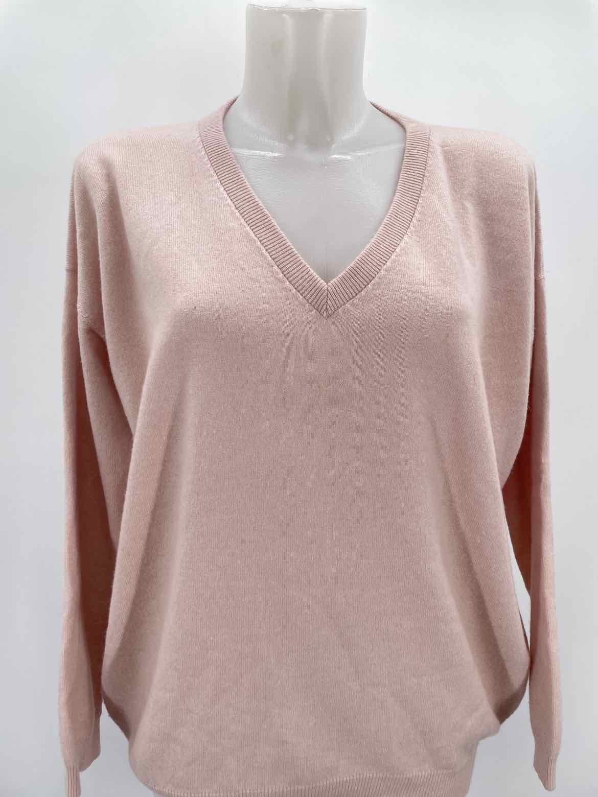 Brunello Cucinelli Pink Size Large Cashmere Sweater