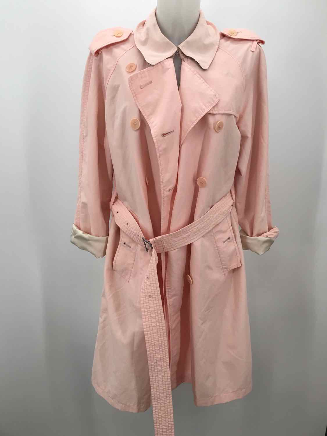 Burberry Pink Size Medium Trench Coat