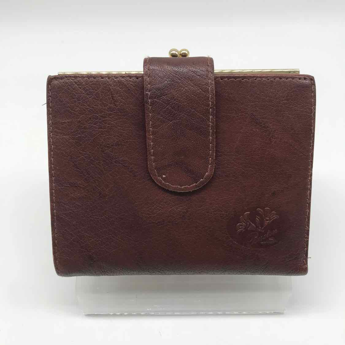 Buxton Brown Coin Purse Clasp Wallet