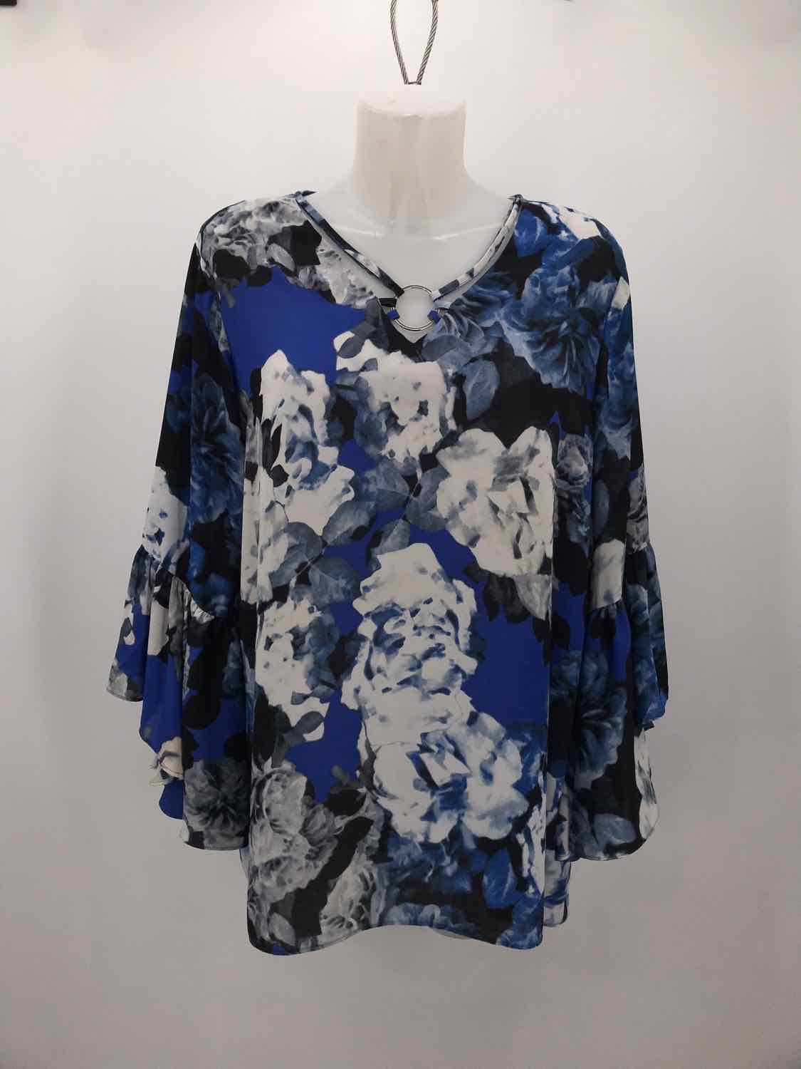 C Blue Size 18 Blouse