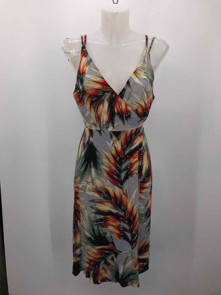 Cals Grey Size Medium Sleeveless Dress