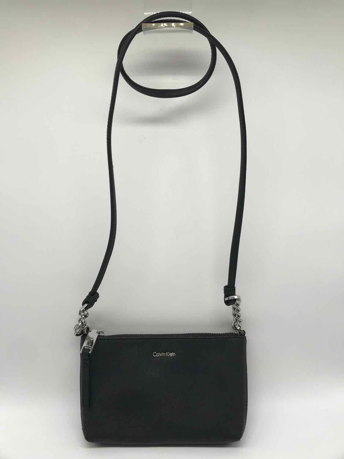 Calvin Klein Black Crossbody Leather Crossbody