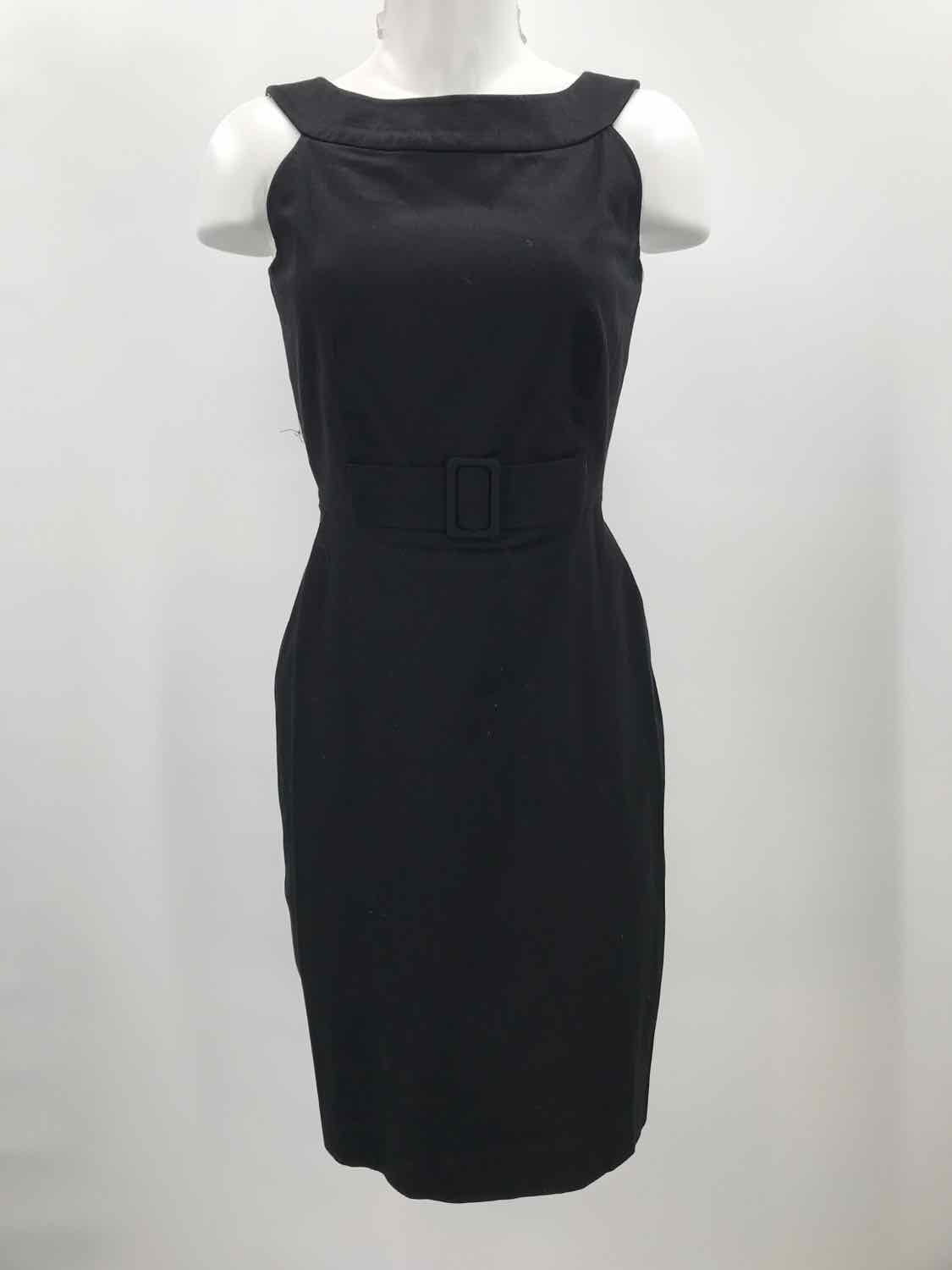 Calvin Klein Black Size 2 Short Sleeveless Dress