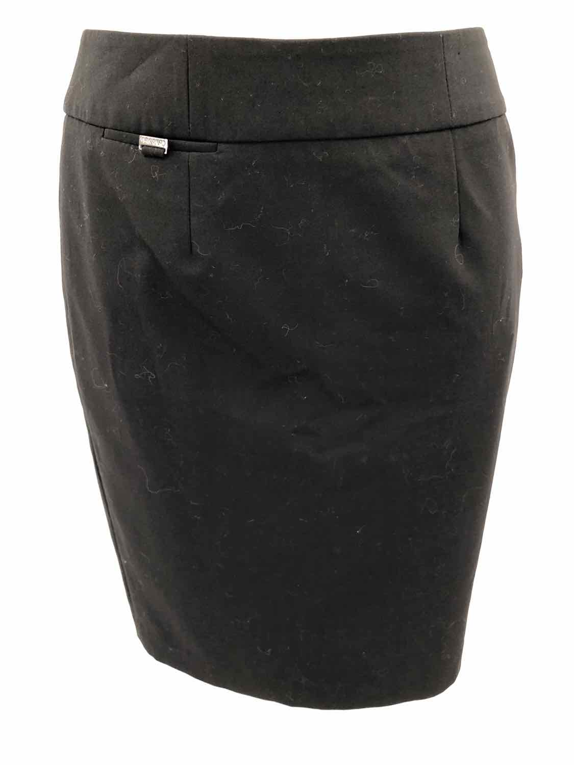 Calvin Klein Black Size 2P Pencil Skirt