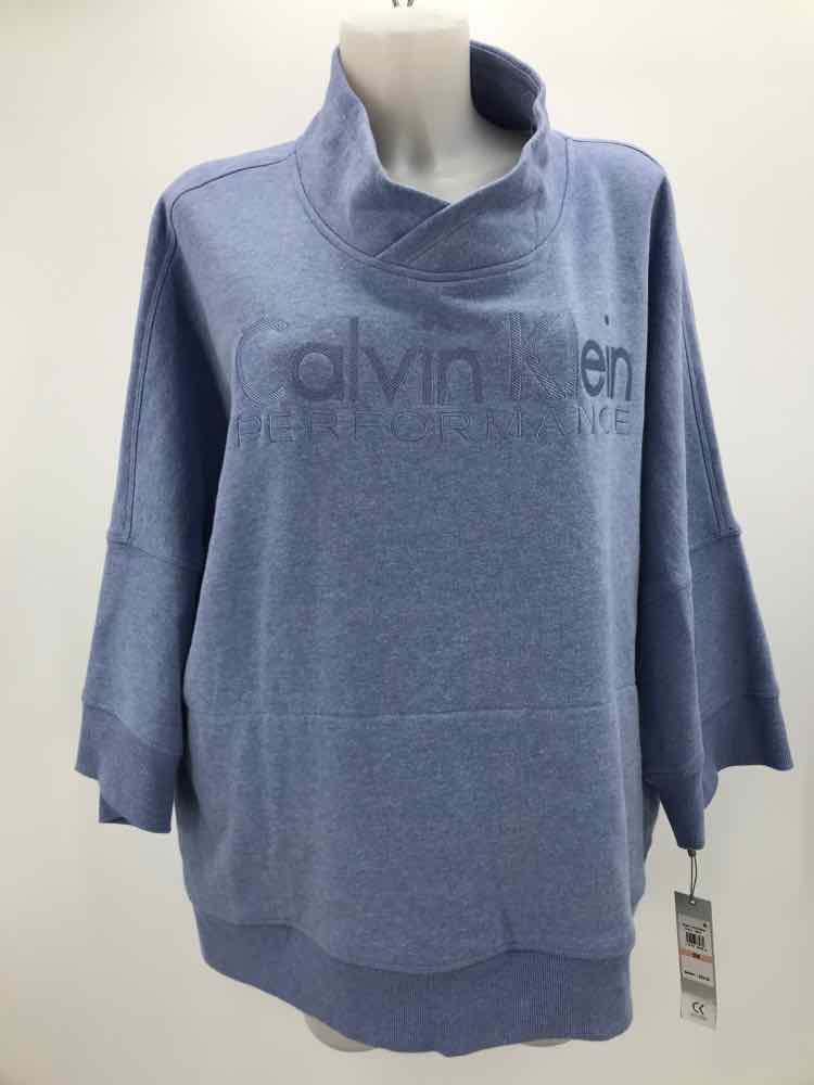 Calvin Klein Blue Size 2X Athletic Pullover