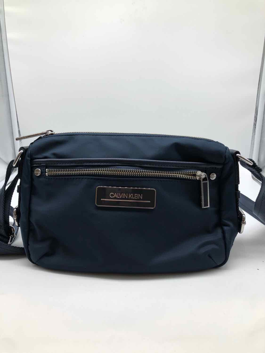 Calvin Klein Navy Crossbody Fabric Crossbody