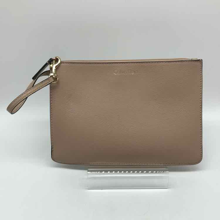 Calvin Klein Tan Wristlet Wristlet