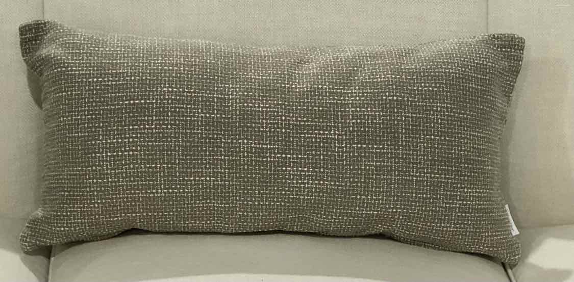 Calvin Klein Tan Lumbar Fabric Pillow