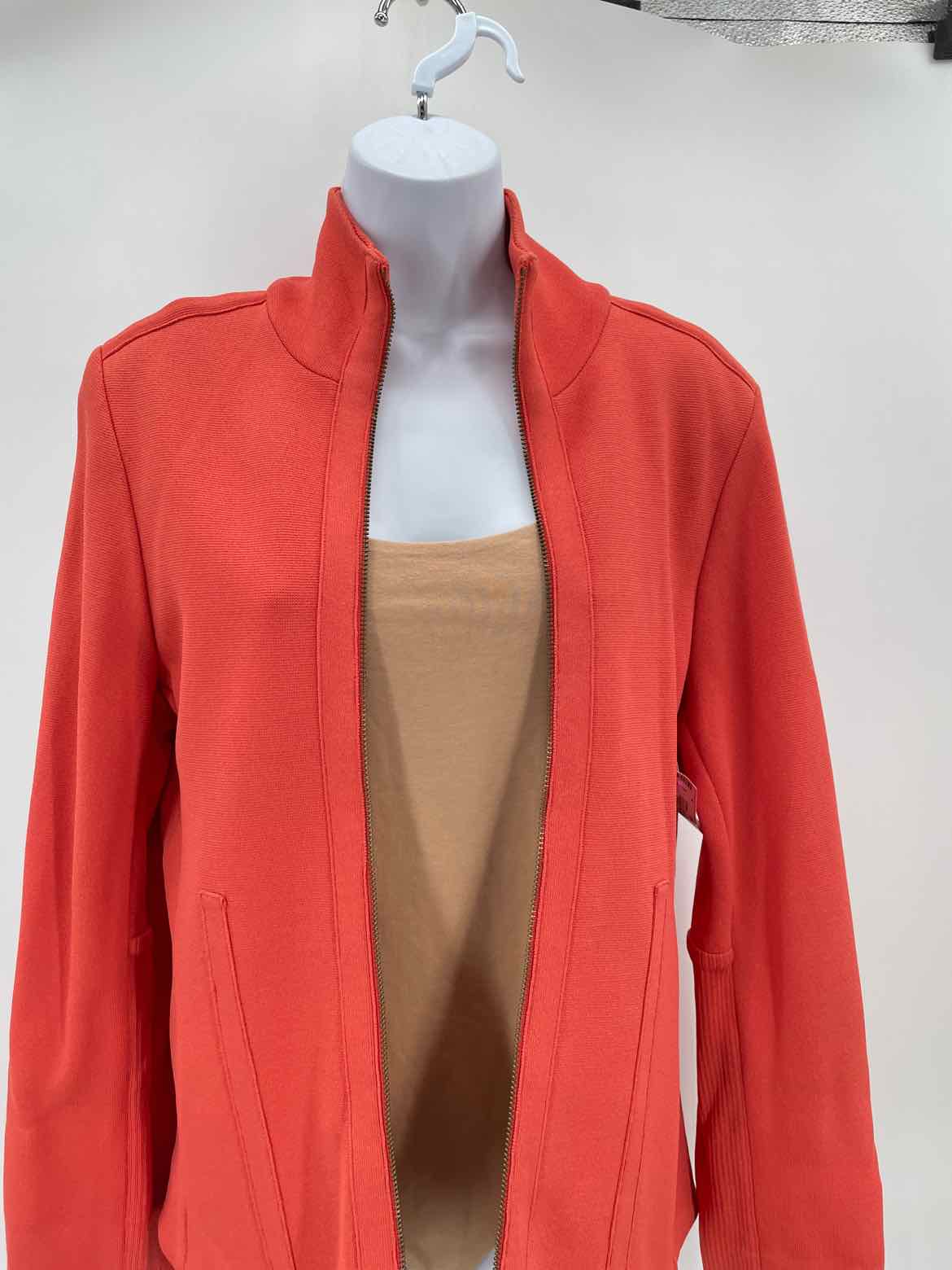 Carlisle Orange Size Small Zip Up Jacket