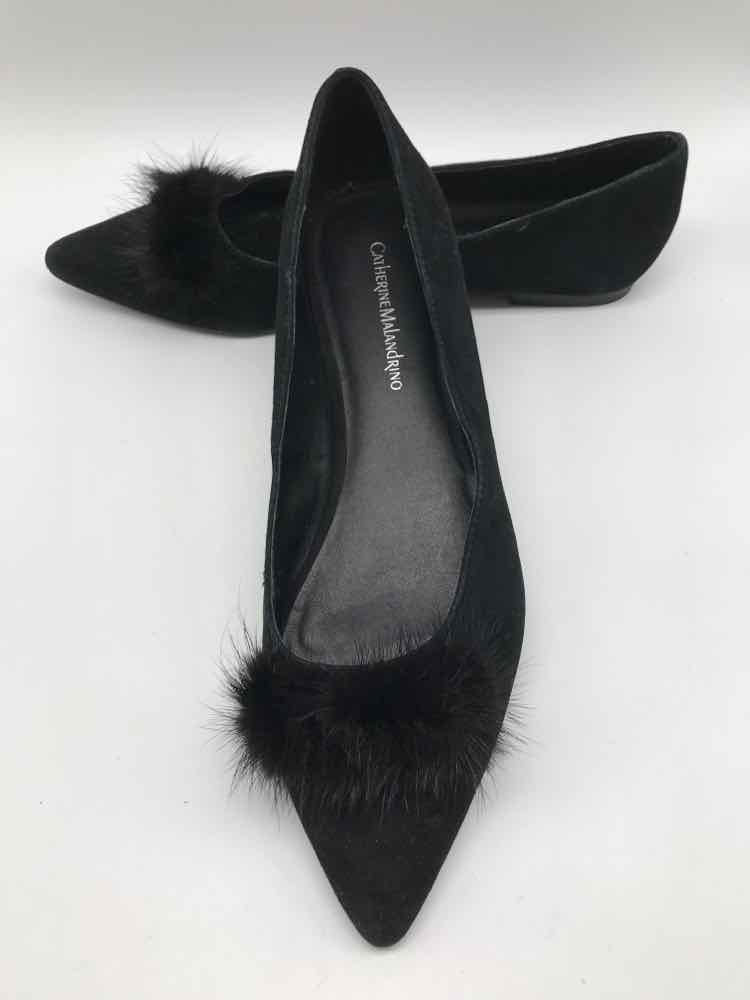 Catherine Malandrino Black Size 9.5 Pointed Toe Ballet Flat