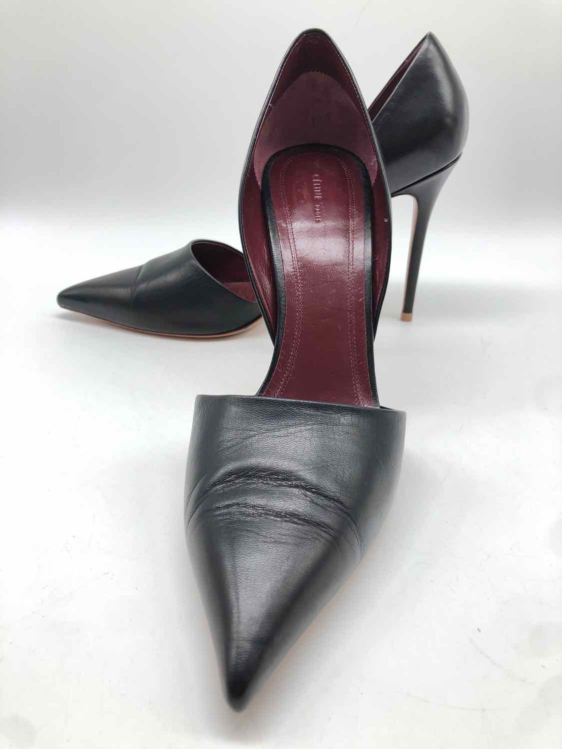 Celine Black Size 11 D'orsay Heels