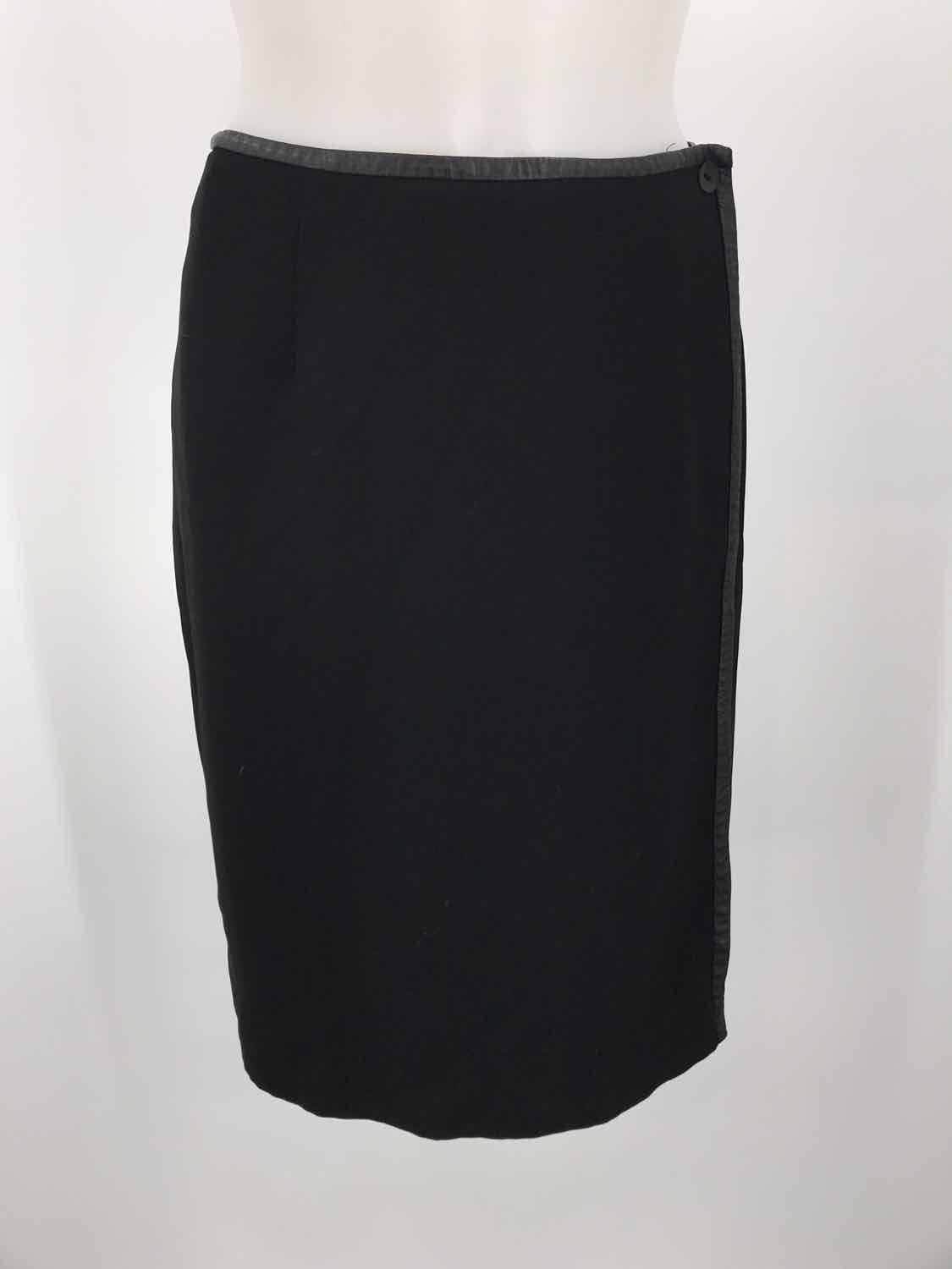 Charter Club Black Size 12 Wrap Skirt