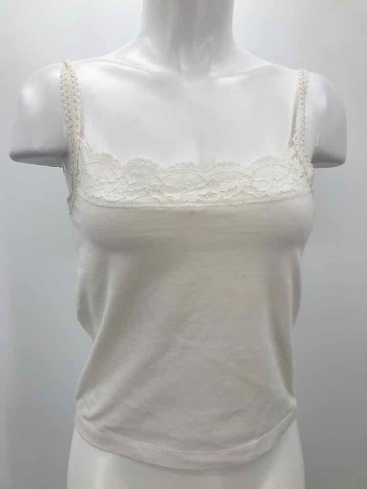 Chelsea Studio Ivory Size Small Lace Tank Top