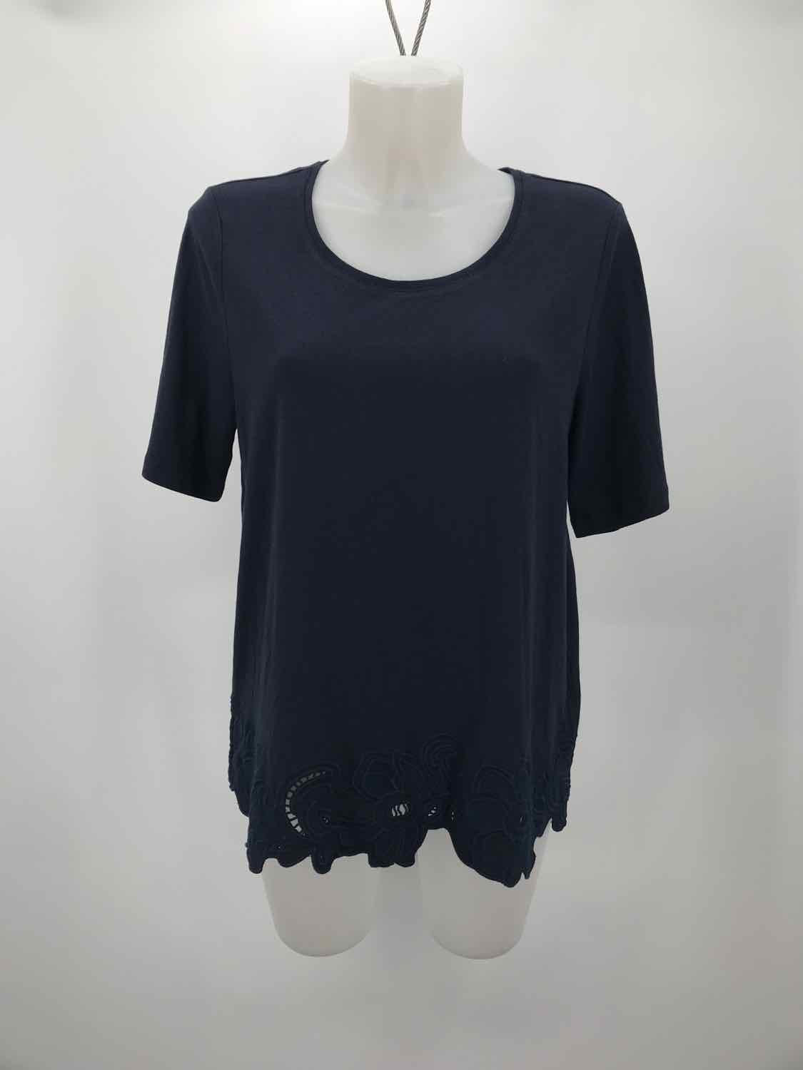 Chico's Black Size Medium Blouse