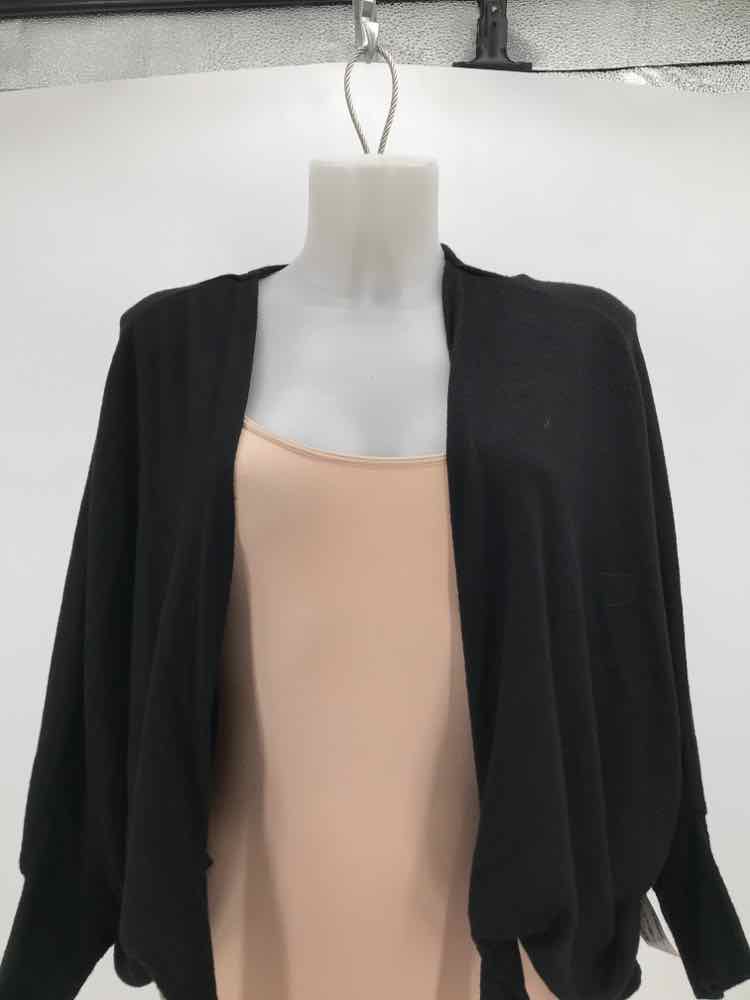 Chico's Black Size Small Open Cardigan