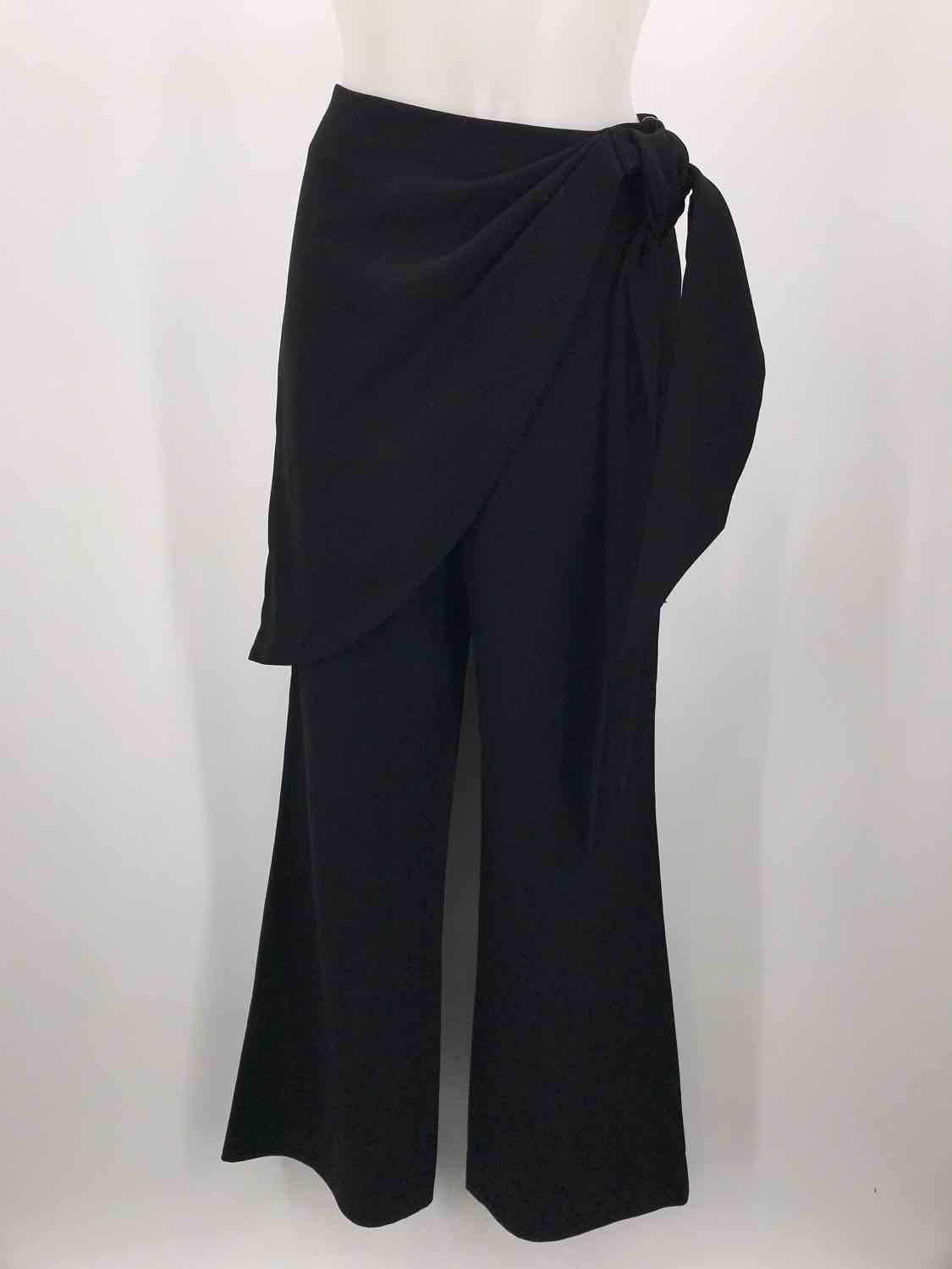 Cinq a Sept Black Size 00 Faux Wrap Casual Pants