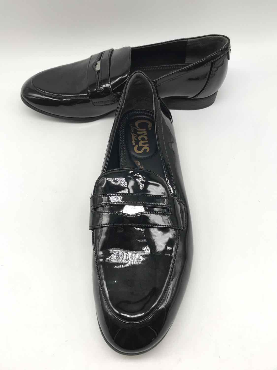 Circus Sam Edelman Black Size 7.5 Patent Loafer Flats