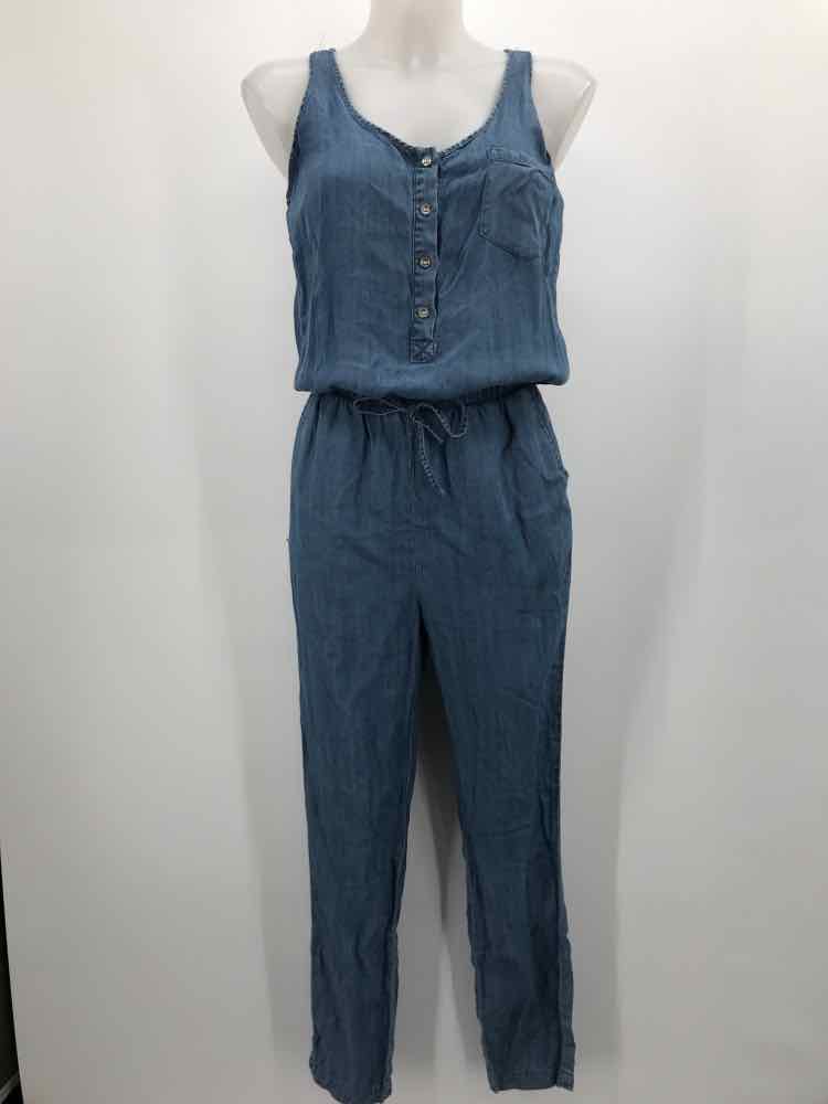 Cisono Blue Size XS Sleeveless Jumpsuit