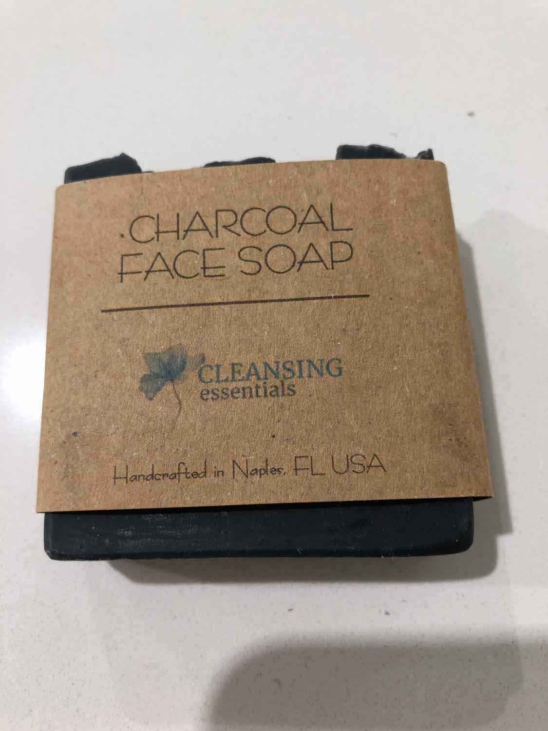 Cleansing Essentials Black Charcoal Face Soap Health-Wellness