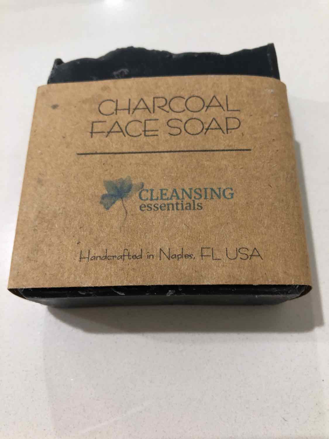 Cleansing Essentials Black Charcoal Face Soap Health-Wellness