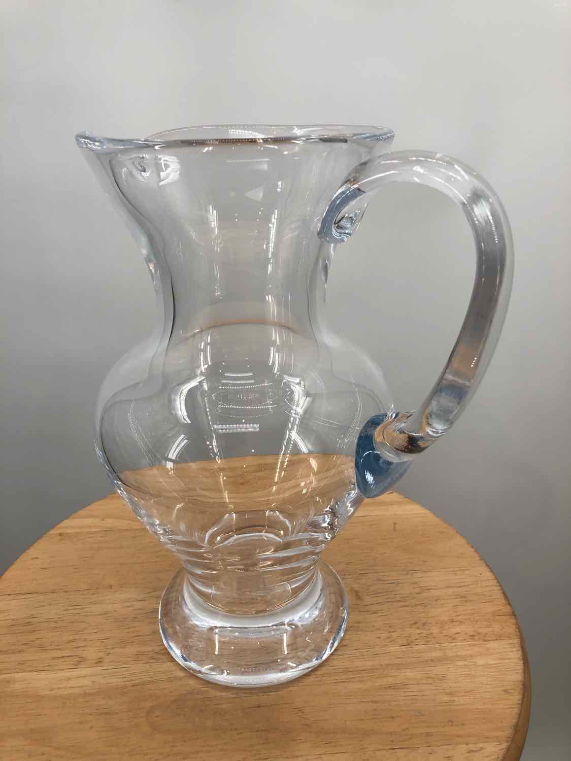 Clear Glass Pitcher