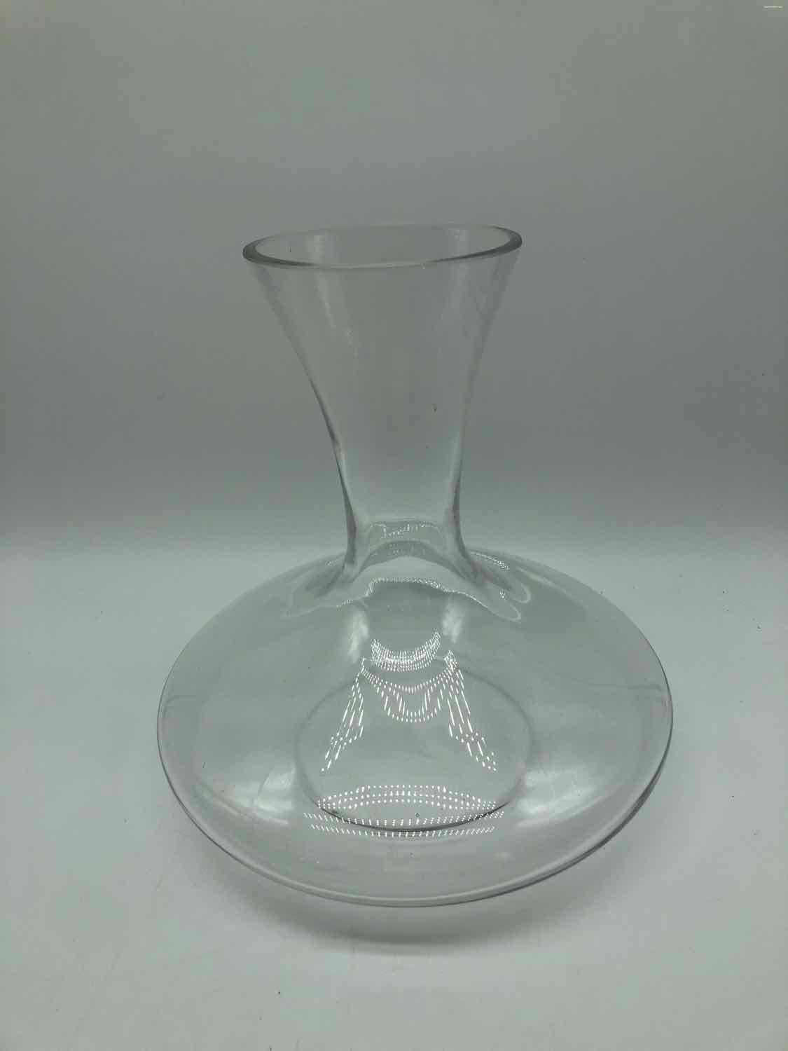 Clear Glass Wine Carafe