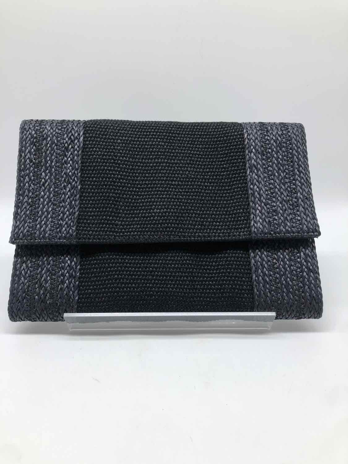 Club Monaco Black Woven Clutch Clutch