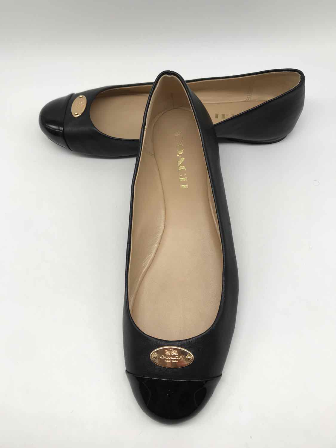 Coach Black Size 7.5 Ballet Flats