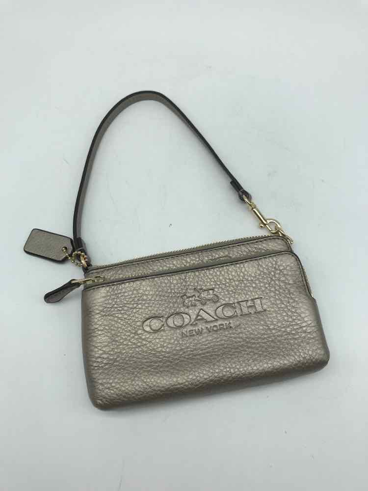 Coach Gold Wristlet Wristlet