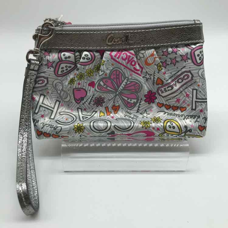 Coach Grey Pouch Pouch