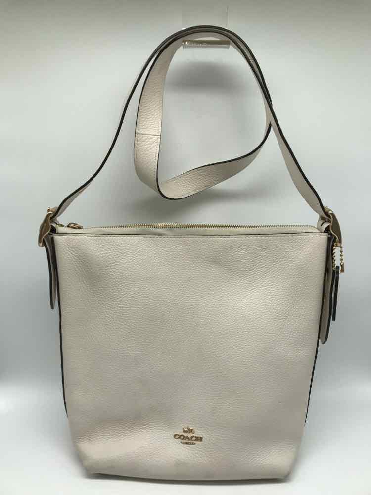 Coach Ivory Hobo Bag Leather Hobo