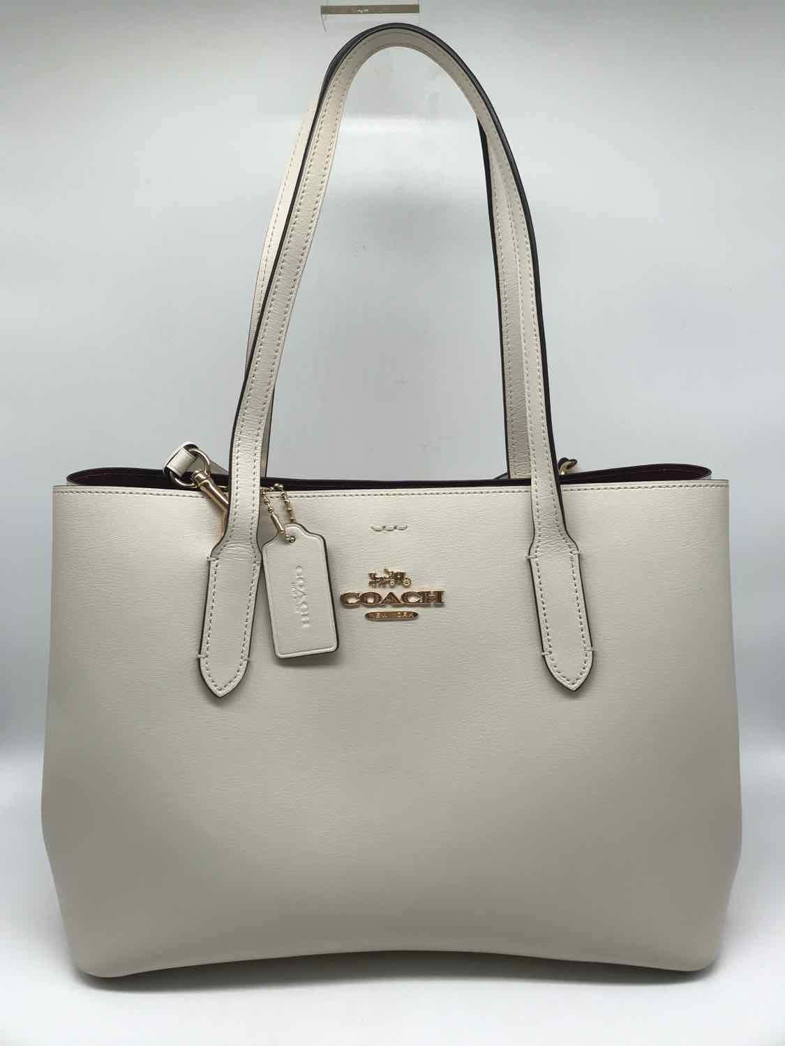 Coach Ivory Shoulder Bag Leather Shoulder Bag