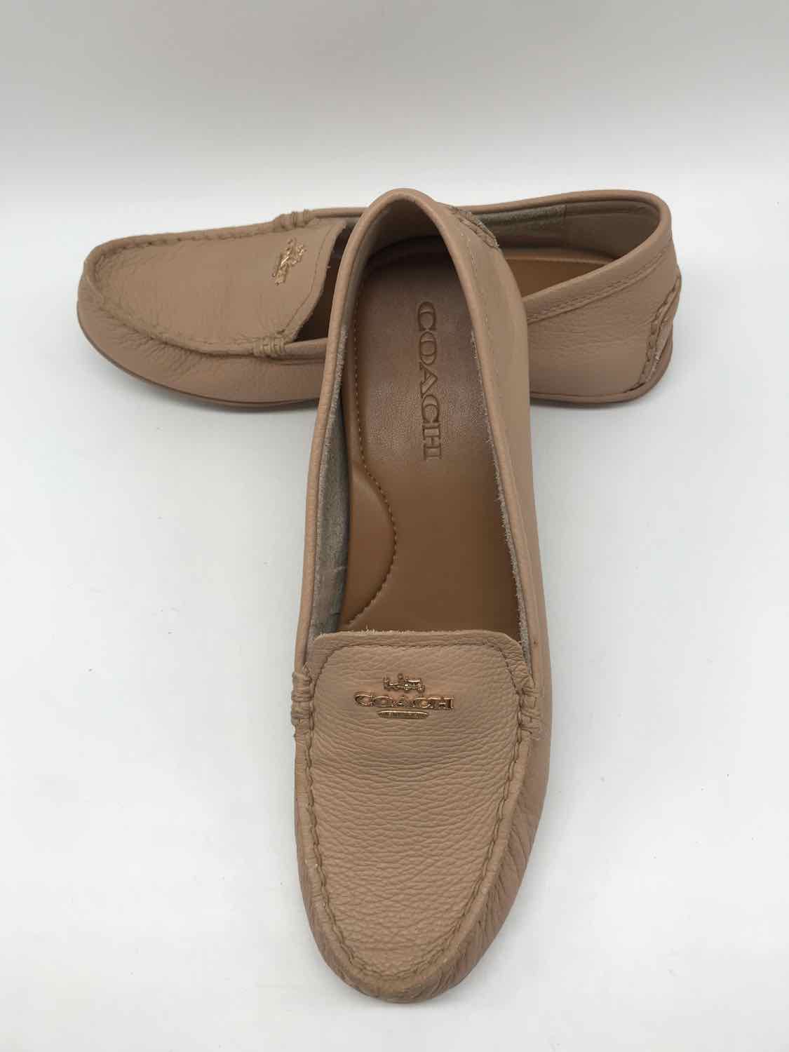 Coach Tan Size 7.5 Loafer Flats