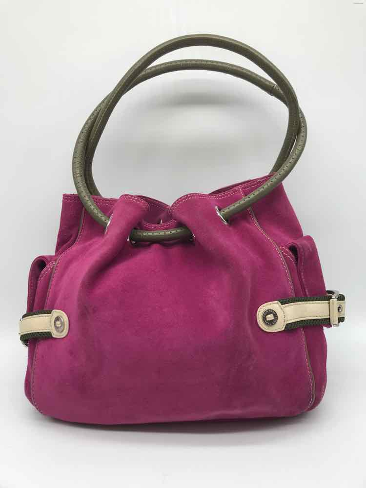 Cole Haan Purple Suede Shoulder Bag