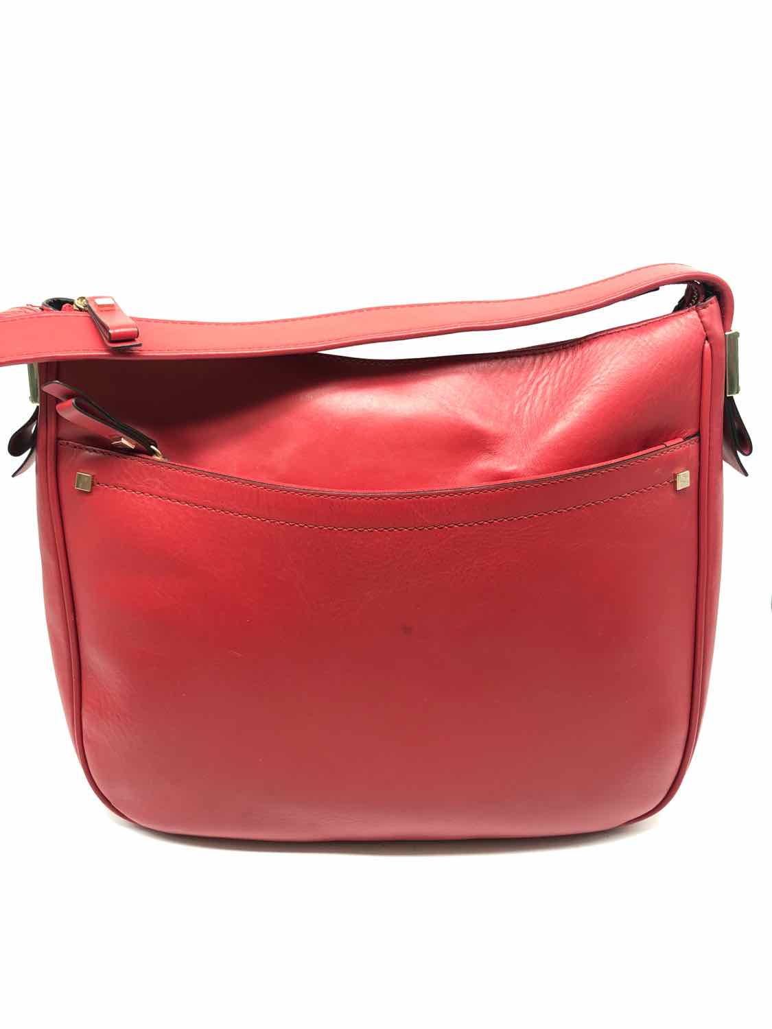 Cole Haan Red Hobo Bag Leather Hobo