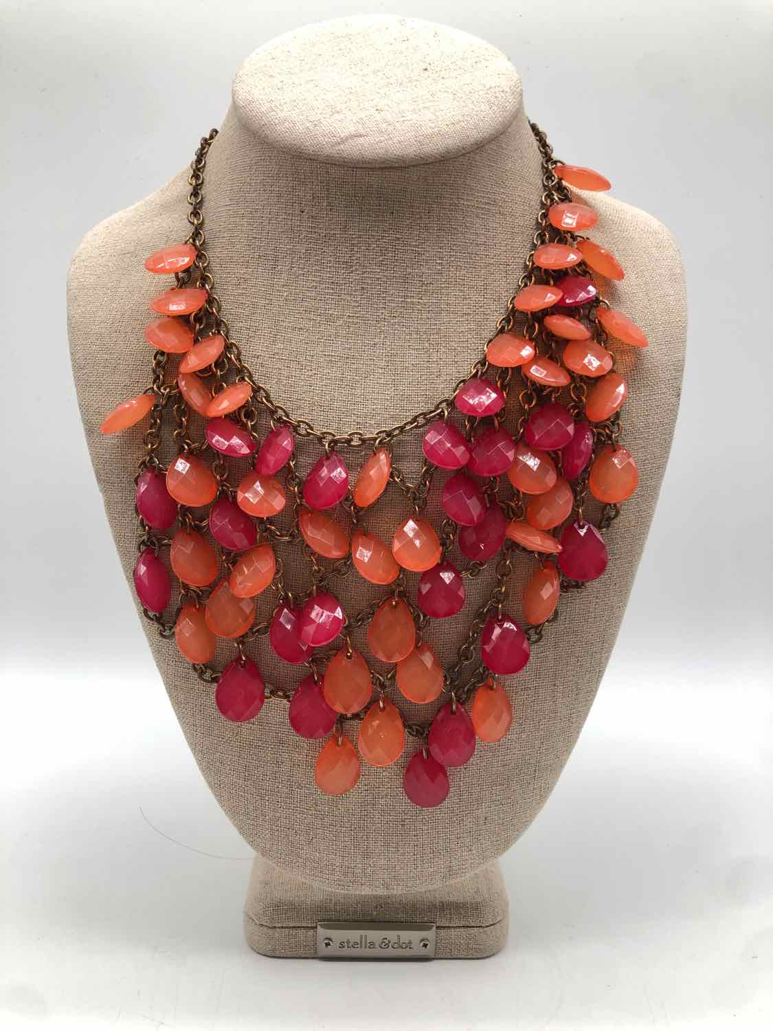 Coral Beaded Necklace