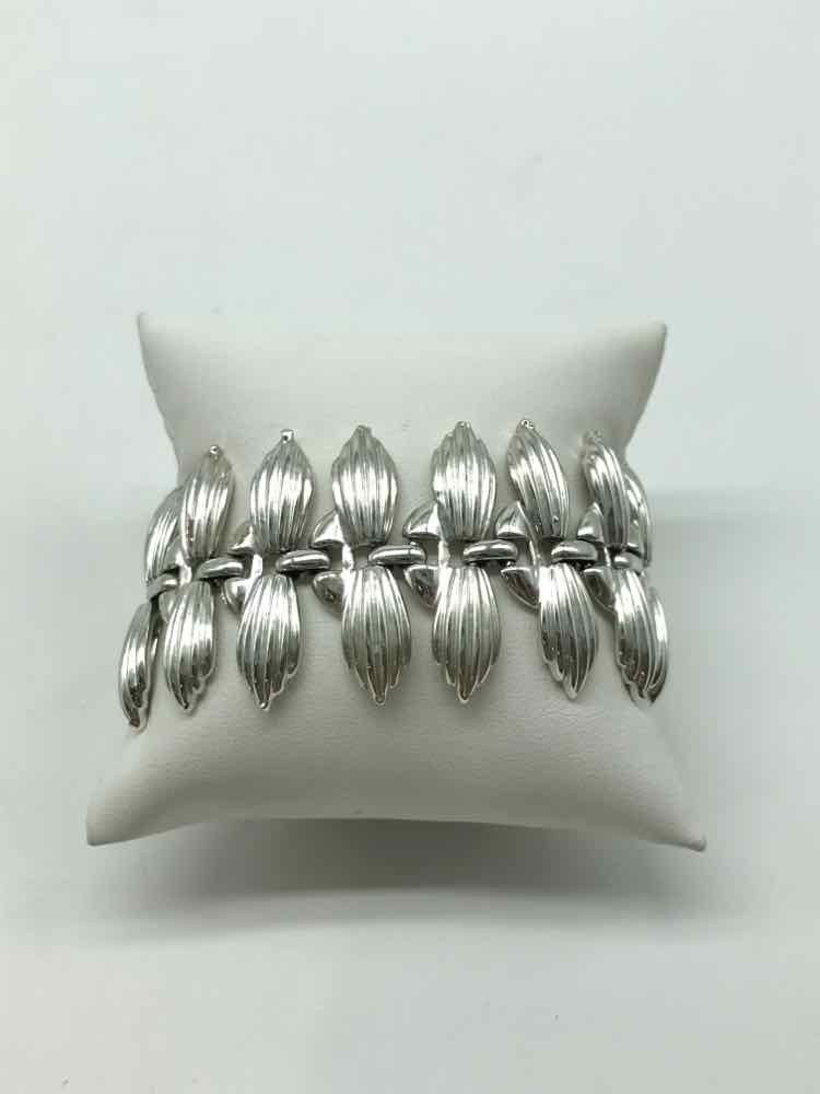 Coro Silver Vintage Chain Link