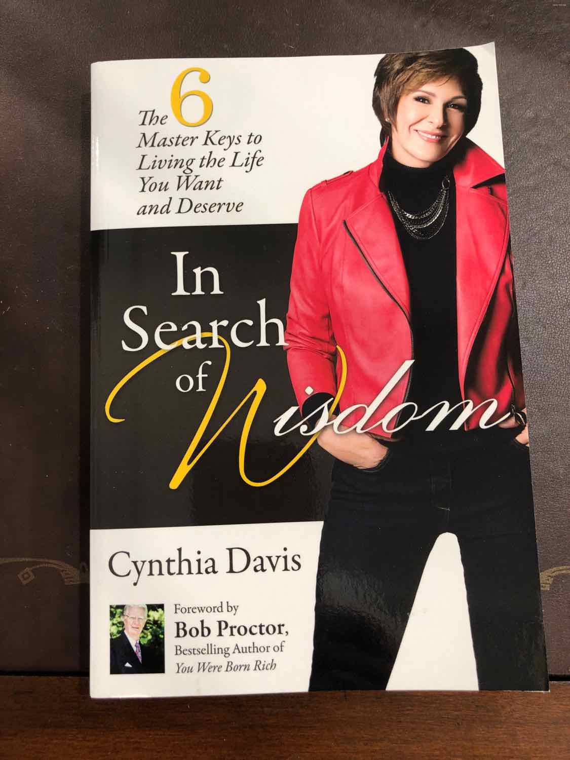 Cynthia Davis "In Search of Wisdom" Book