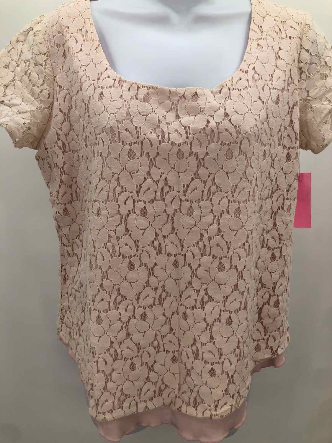 Cynthia Rowley Ivory Size Medium Lace Blouse